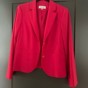 Calvin Klein Pink Blazer